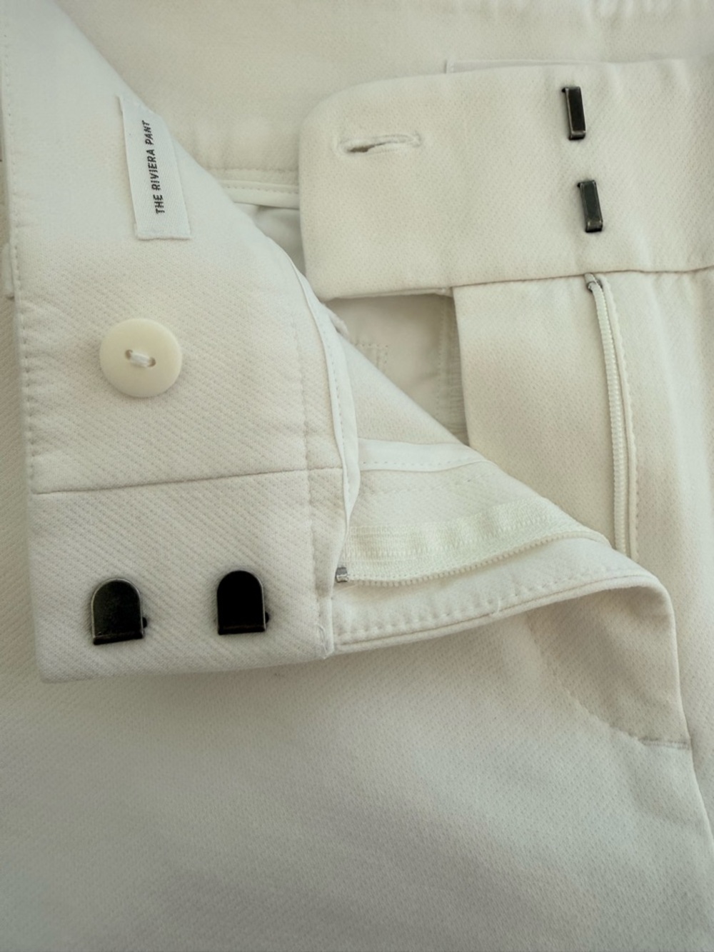 Ann Taylor Loft Rivera Pant “Julie Fit” White size 8 - Picture 9 of 16
